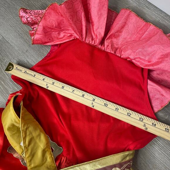 Disney Store Princess Elena of Avalor Costume Gown Girls 9-10 Belted Formal - Picture 8 of 8